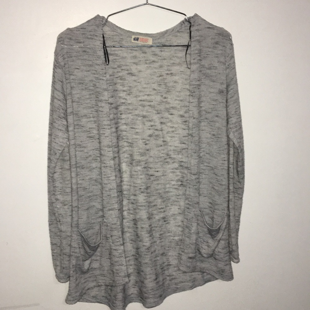 H&M GREY CARDIGAN 😍